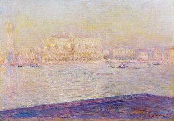 尅勞德 莫奈 The Doges' Palace Seen from San Giorgio Maggiore